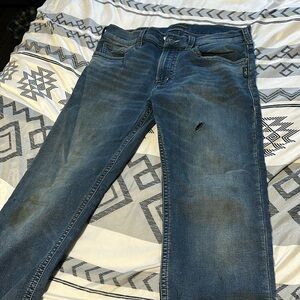 Silver jeans Allan slim fit straight leg jeans 32 waist 30 Length